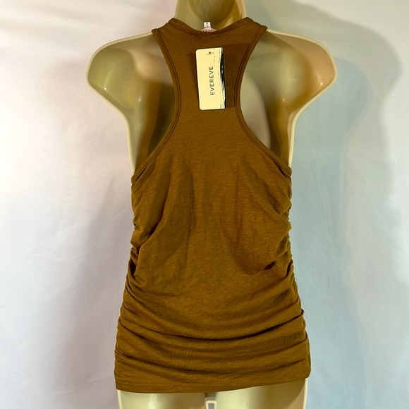 Sundry - Woman’s Dijon Ruched Racer Back Tank - Medium - Picture 7 of 9